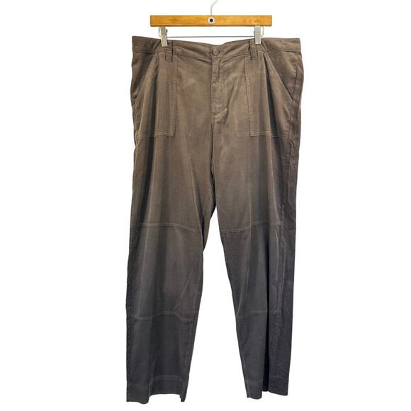 Kut from the Kloth Women Lightweight Corduroy Jeans Cotton Lyocell Blend Mocha - Picture 1 of 10